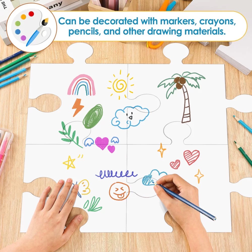 OVJ Blank Jigsaw Puzzle 300gsm 20cm x 23cm x 30