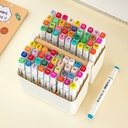 OVJ Plastic Organiser With Wooden Handle 16cm