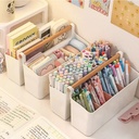 OVJ Plastic Organiser With Wooden Handle 25cm