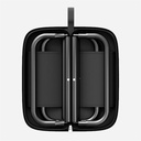 OVJ Folding Stool With Canvas Zip Bag Black