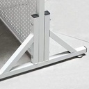 OVJ Pegboard 40cm x 100cm x 180cm White