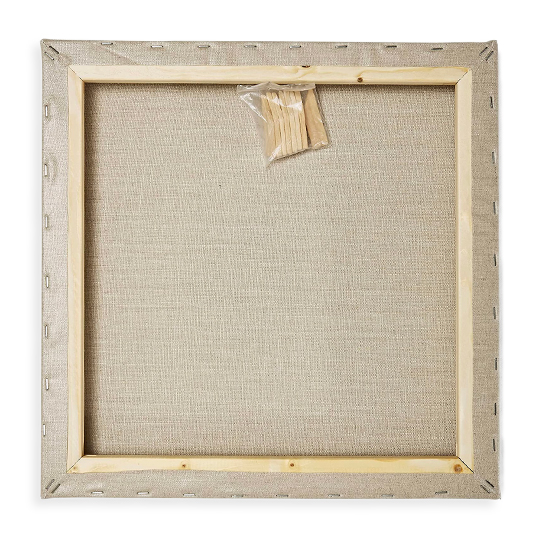 PEBEO 3D Raw Linen Canvas 330gsm 3cm x 40cm x 40cm