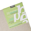 PEBEO 3D Raw Linen Canvas 330gsm 3cm x 40cm x 40cm