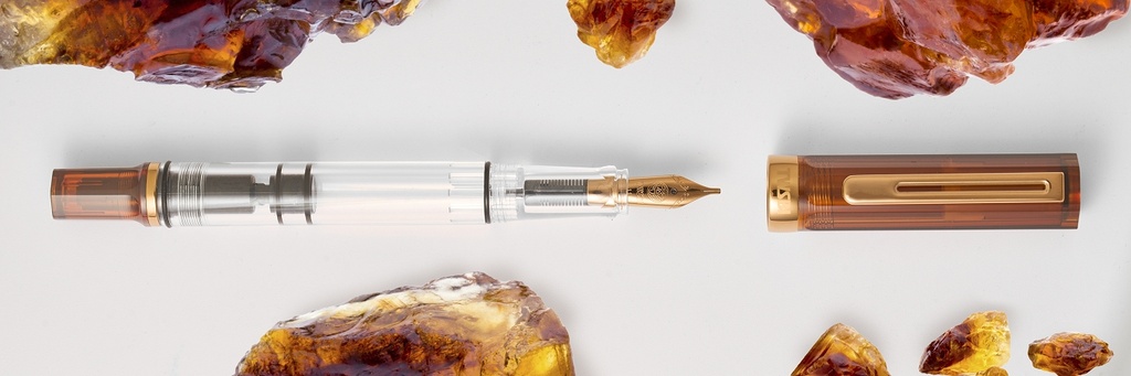 TWSBI Eco Rootbeer With Bronze Fountain Pen Extra Fine