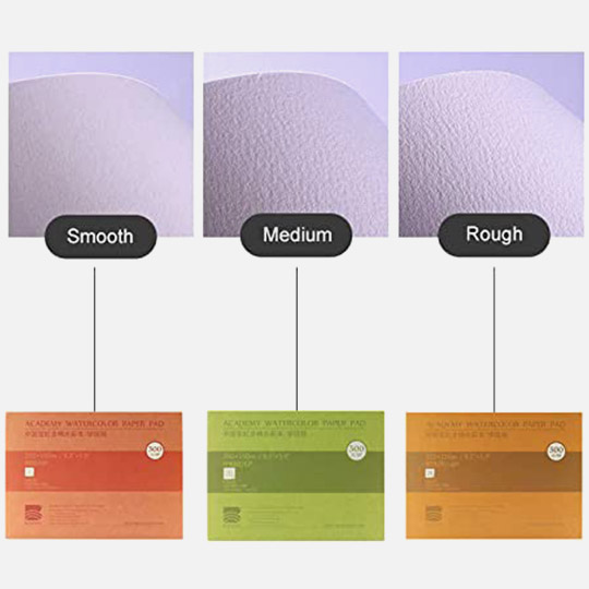 BAOHONG Academy 100% Cotton Acid Free Cold Press Watercolor Pad 300gsm 310mm x 410mm x 20