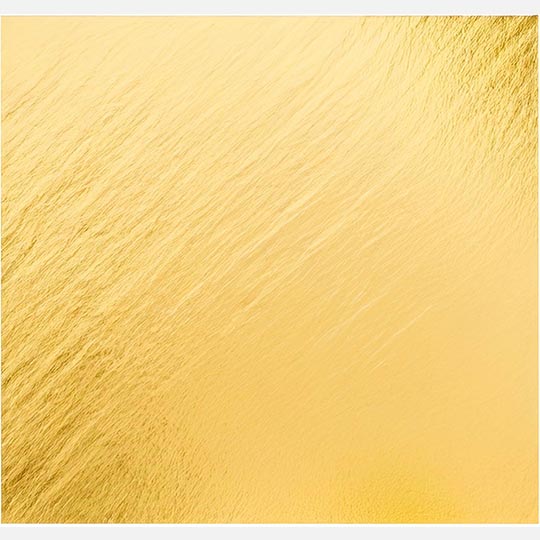 CERNIT Metal Foil 8cm x 8cm x 10 Gold