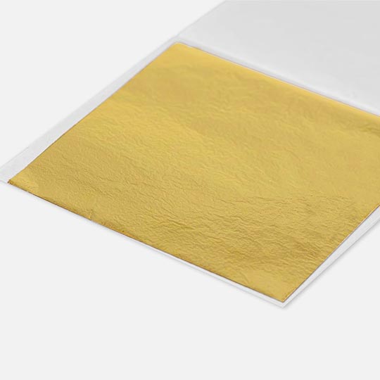 CERNIT Metal Foil 8cm x 8cm x 10 Gold