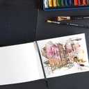 RHODIA Touch 100% Cotton Watercolor Paper Book 300gsm Cold Press Portrait A6 x 20