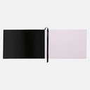 RHODIA Touch 100% Cotton Watercolor Paper Book 300gsm Hot Press Landscape A6 x 20