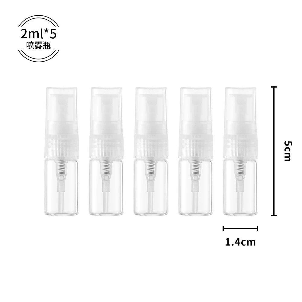 OVJ Glass Spray Bottle 2ml x 5