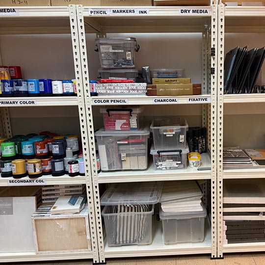 OVJ 4-Level Boltless Shelf - (L)150cm X (D)45cm X (H)184cm
