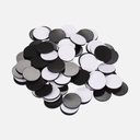 OVJ Self-Adhesive Rubber Button Magnet 1mm x 30mm x 10