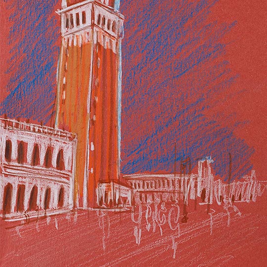 CLAIREFONTAINE Paint On Terracotta Mixed Media Paper Pad 250gsm A4 x 20