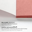 CLAIREFONTAINE Paint On Terracotta Mixed Media Paper Pad 250gsm A4 x 20