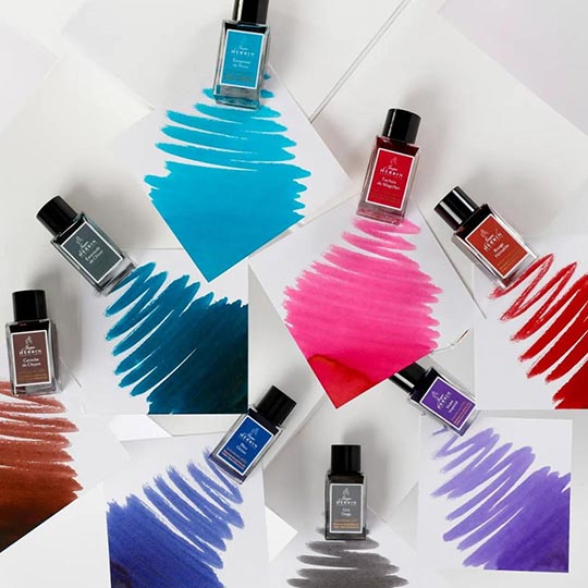 JACQUES HERBIN 1670 Anniversary Ink 15ml Turquoise De Perse