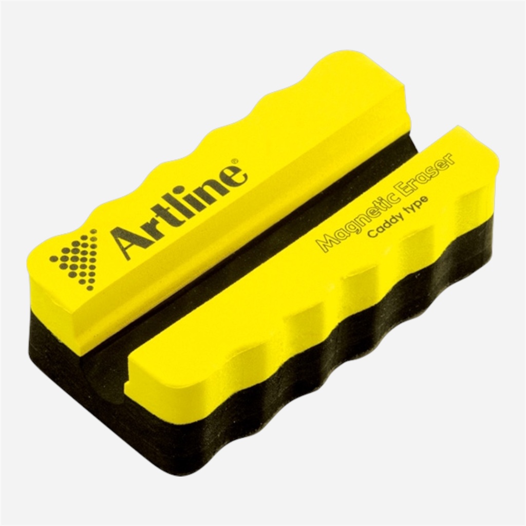 ARTLINE Magnetic Caddy Eraser Yellow