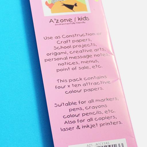A'ZONE Creative Project Paper 125gsm A5 x 40