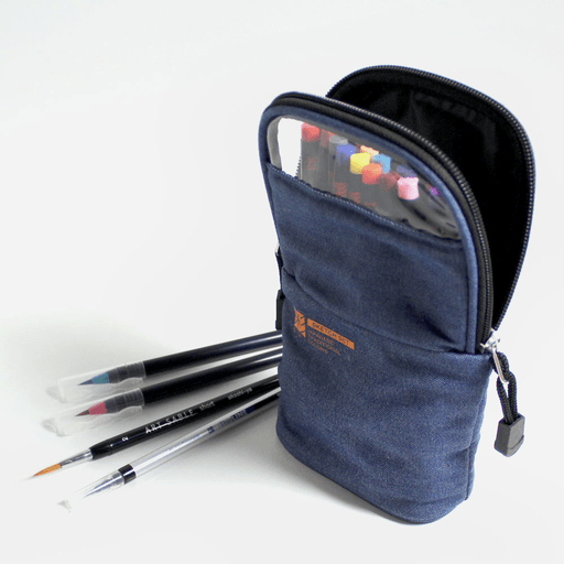 AKASHIYA Sai Watercolor Brush Pen Denim Set x 22