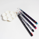 AKASHIYA Sai Watercolor Brush Pen Denim Set x 22