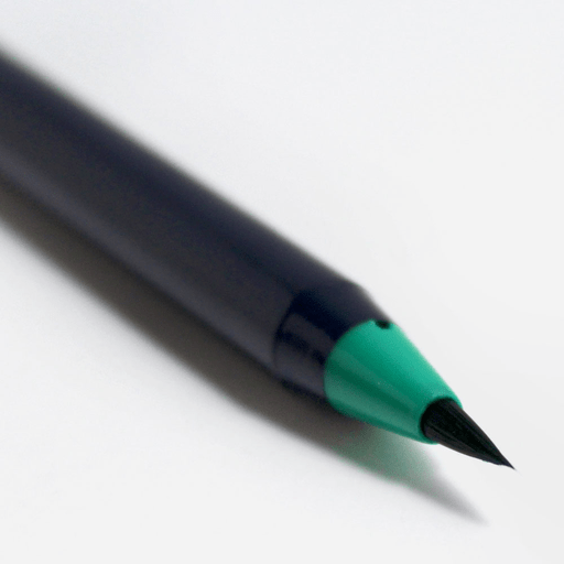 AKASHIYA Sai Watercolor Brush Pen Turquoise Green