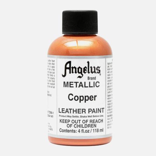 ANGELUS Acrylic Leather Paint 118ml Metallic Copper
