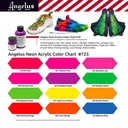 ANGELUS Neon Leather Paint 29.5ml Lava Orange