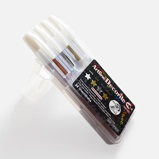 ARTLINE Decorite Bullet Marker Metallic Set B x 4