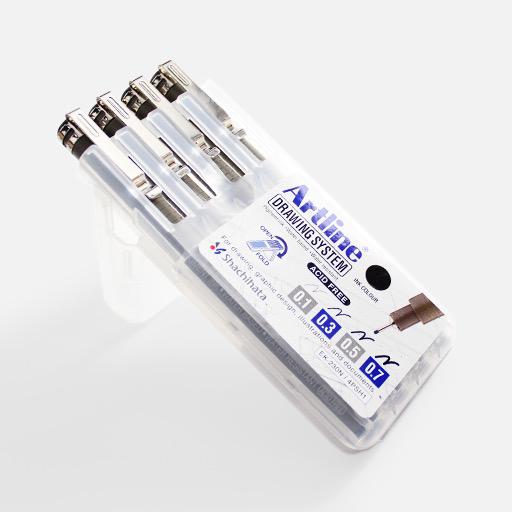 ARTLINE Drawing Pen Set A x 4