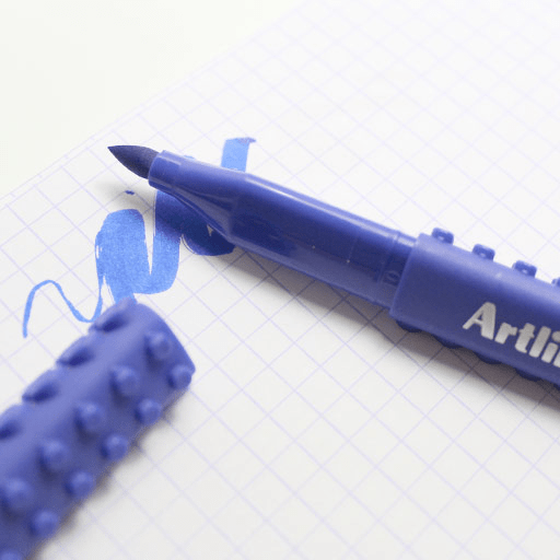 ARTLINE Stix Brush Marker Blue