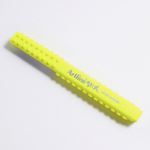 ARTLINE Stix Brush Marker Fluorescent Yellow