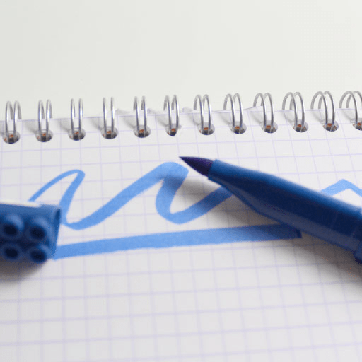 ARTLINE Stix Brush Marker Royal Blue