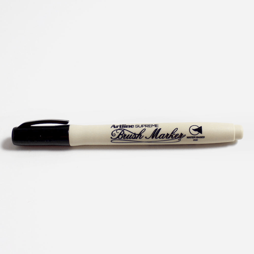 ARTLINE Supreme Brush Marker Black