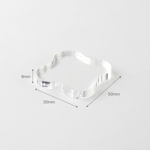BGM Acrylic Stamp Block 50mm