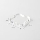 BGM Acrylic Stamp Block 50mm