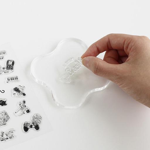 BGM Acrylic Stamp Block 80mm