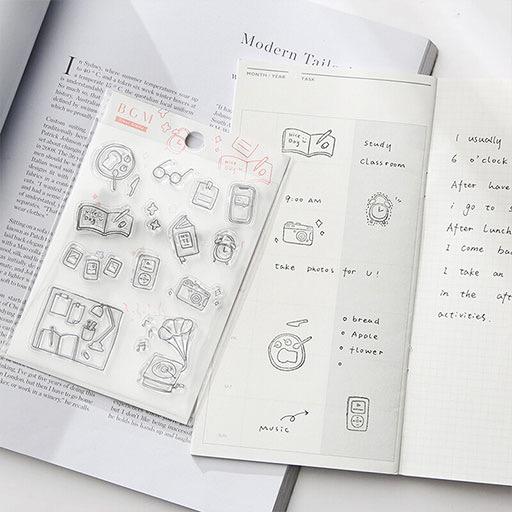 BGM Clear Stamp Swallow