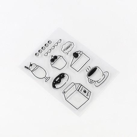 BGM Clear Stamp Tea Time