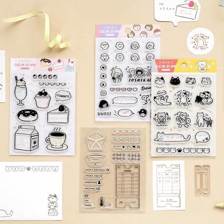 BGM Clear Stamp Tea Time