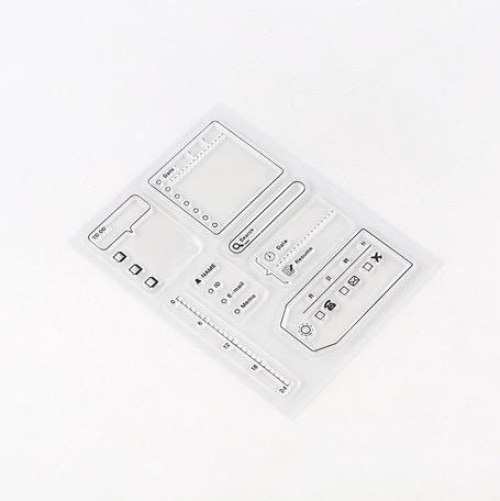 BGM Clear Stamp To Do List Planner