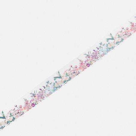 BGM Clear Tape 30mm Morning Garden