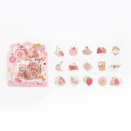 BGM Deco Foil Stamp Strawberry