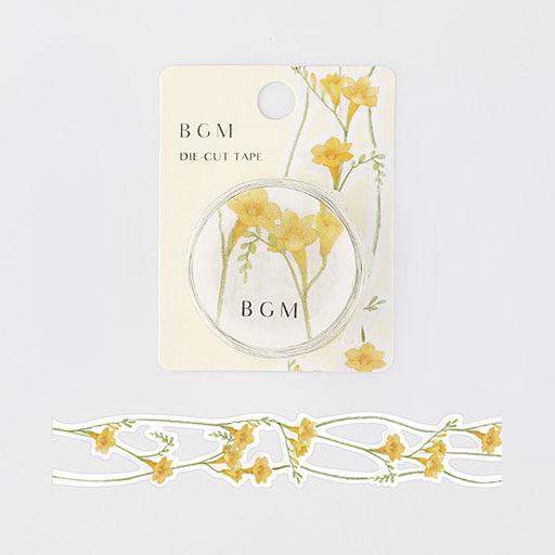 BGM Die-Cut Tape 25mm Europe Freesia