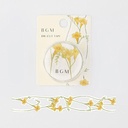 BGM Die-Cut Tape 25mm Europe Freesia