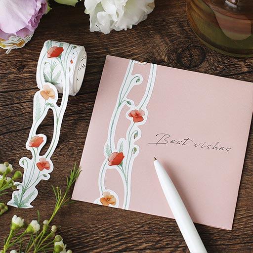 BGM Die-Cut Tape 25mm Europe Freesia