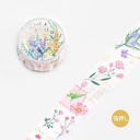 BGM Foil Washi Tape 20mm Rossa Letter