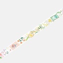 BGM Foil Washi Tape 20mm Rossa Letter