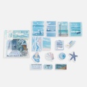BGM Travel Diary Deco Sticker Ocean