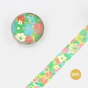 BGM Washi Tape 15mm Flower in The Field