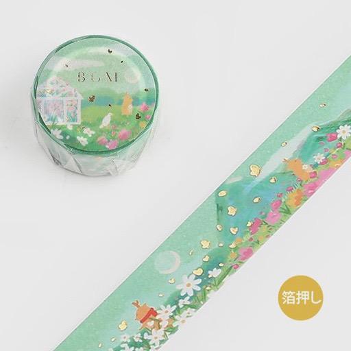 BGM Washi Tape 20mm Flower Garden