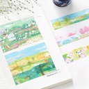 BGM Washi Tape 20mm Flower Garden